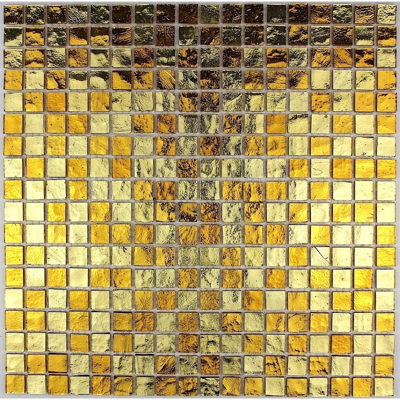 mosaique pour mur et sol en verre mv-glo-gol