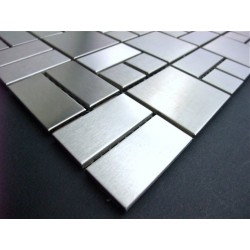 stainless steel tiles kitchen backsplash mi-lof