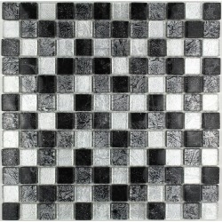 glass mosaic for wall and bathroom mv-lux-noi23