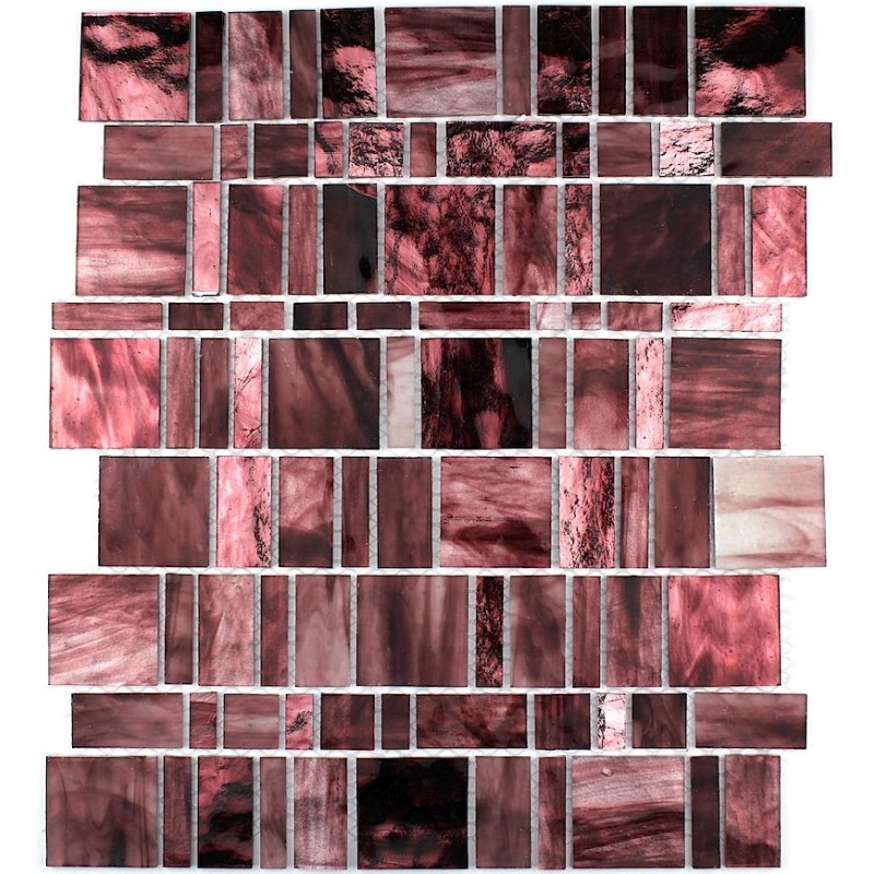 Diflart Weiße Glasfliesen 7,6x22,9cm - 26 Stück Für Küche & Bad