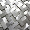 aluminium mosaic tiles kitchen Sekret
