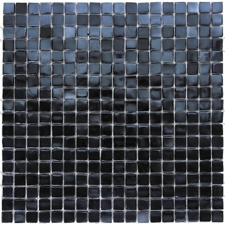Black glass mosaic model IMPERIAL NOIR