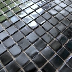 Piastrelle per pavimenti e mosaico di vetro Imperial Noir