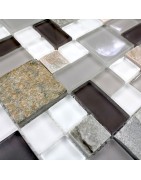 glass and stone mosaic