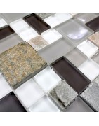 Glass und Steine Mozaik
